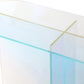 Fomo Console Table in Iridescent Glass