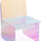 Fomo Iridescent Acrylic Accent Chair