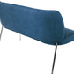Fomo Upholstered Bench - Azure