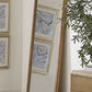 Furano Floor Mirror in Ginger