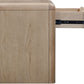 Furano One Drawer One Shelf Ash Wood Nightstand in Ginger