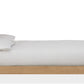 Furano Full-size Upholstered Panel Bed in Ginger and Brun Boucle