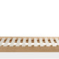 Furano Queen-size Upholstered Panel Bed in Ginger and Brun Boucle