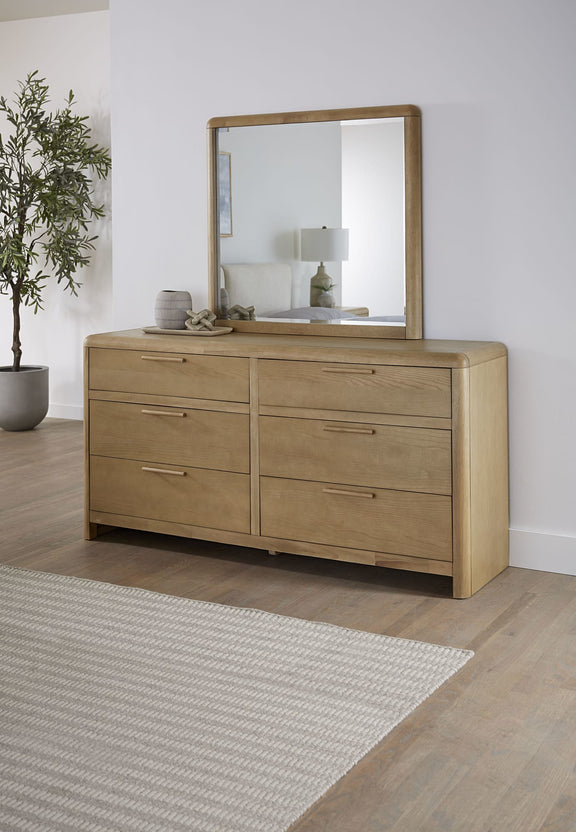 Furano Wall or Dresser Mirror in Ginger
