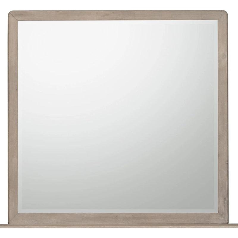 Beveled Glass Wall or Dresser Mirror in Chai