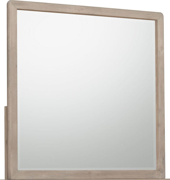 Gardenia Beveled Glass Wall or Dresser Mirror in Chai