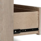 Gardenia Five Drawer Oak Wood Chest in Chai