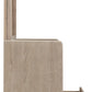 Gardenia Six Drawer Oak Wood Dresser in Chai