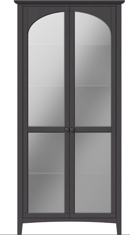 Grace Display Cabinet - Raven
