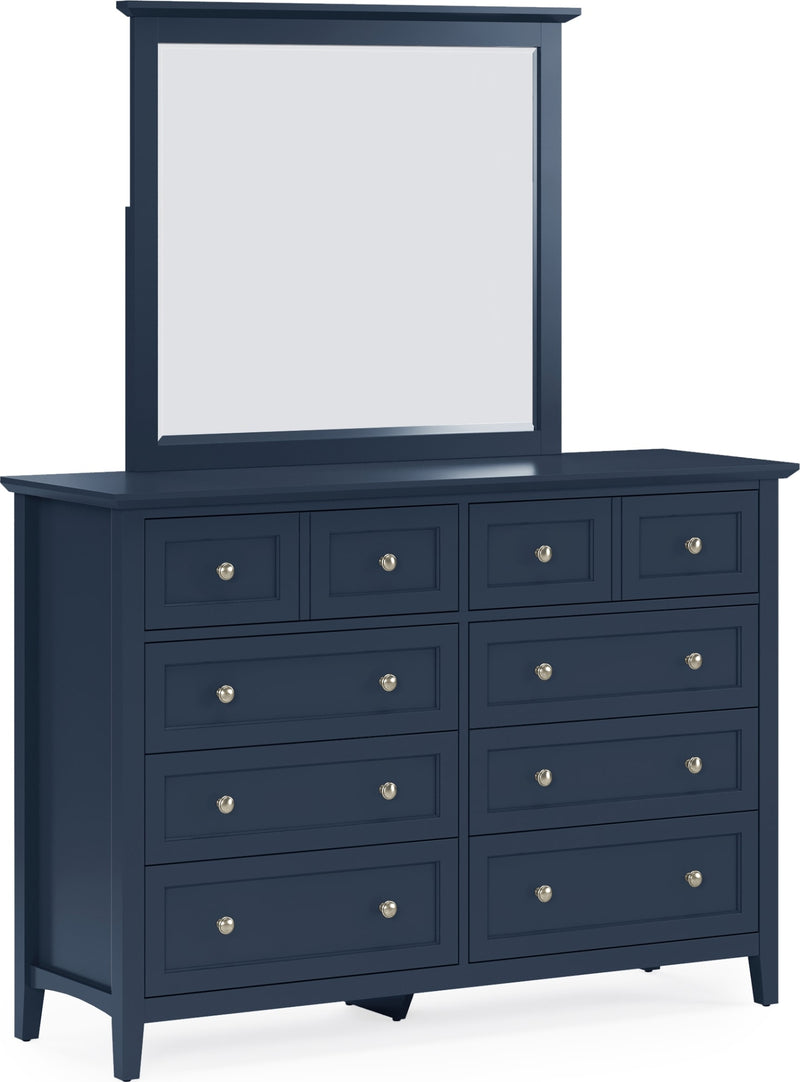 Grace Eight Drawer Dresser in Blueberry (2024)