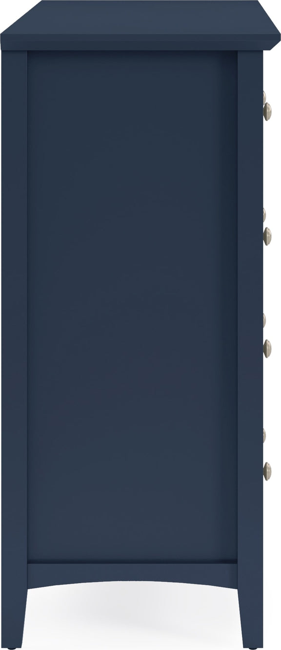 Grace Eight Drawer Dresser in Blueberry (2024)