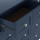 Grace Eight Drawer Dresser in Blueberry (2024)