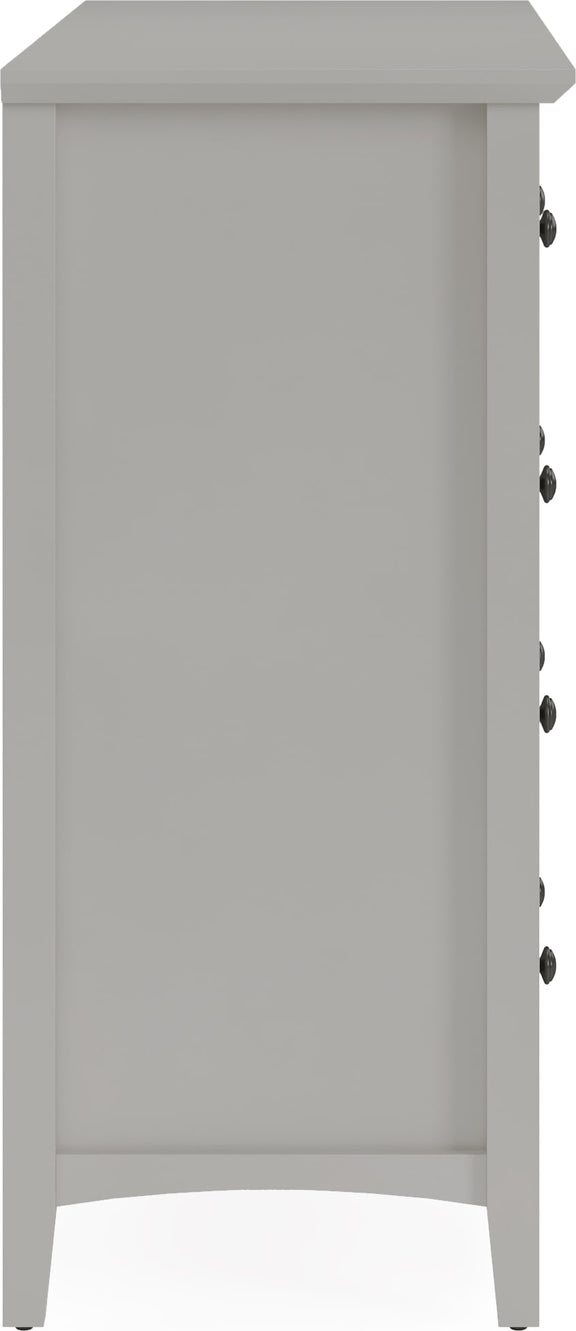 Grace Eight Drawer Dresser in Elephant Gray (2024)