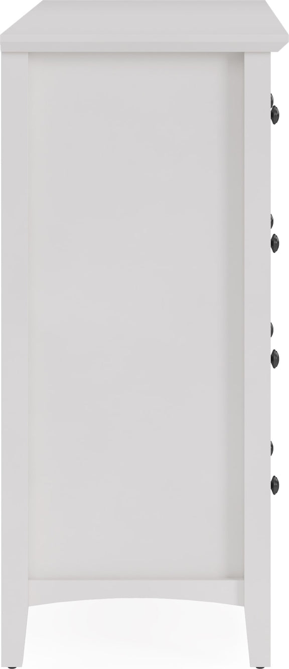 Grace Eight Drawer Dresser in Snowfall White (2024)