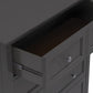 Grace Five Drawer Chest in Raven Black (2024)