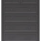 Grace Five Drawer Chest in Raven Black (2024)