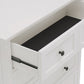 Grace Five Drawer Chest in Snowfall White (2024)