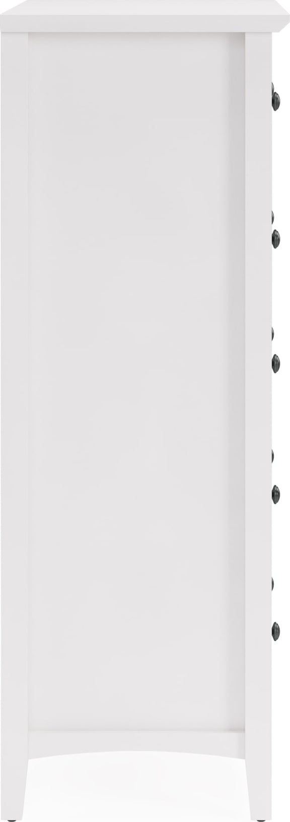 Grace Five Drawer Chest in Snowfall White (2024)