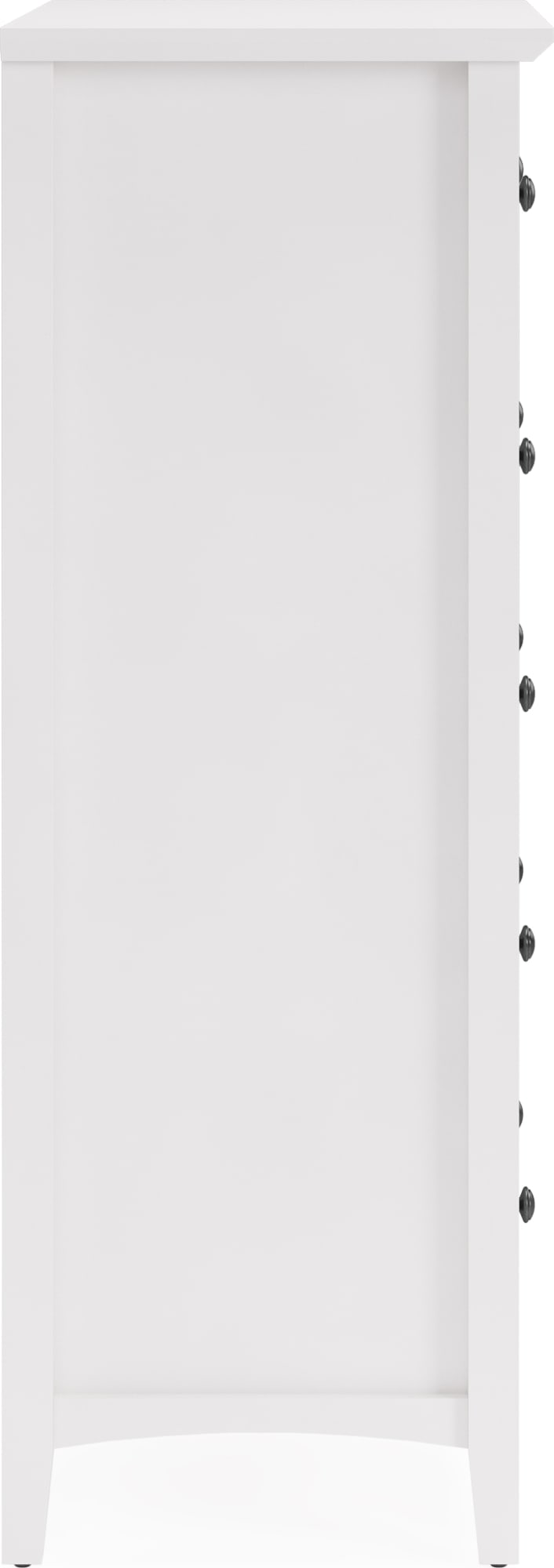 Grace Five Drawer Chest in Snowfall White (2024)