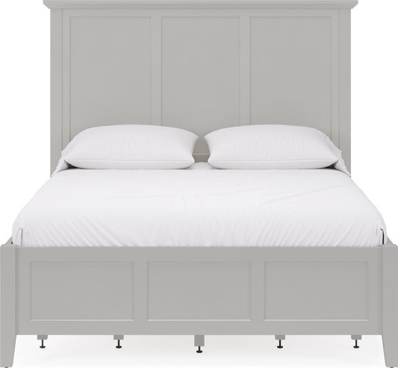 Grace Four Drawer Full-size Platform Storage Bed in Elephant Grey