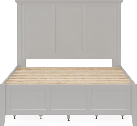 Grace Four Drawer Full-size Platform Storage Bed in Elephant Grey