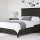 Grace Full-size Four Drawer Platform Storage Bed in Raven Black