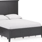 Grace King-size Four Drawer Platform Storage Bed in Raven Black