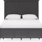 Grace Full-size Four Drawer Platform Storage Bed in Raven Black