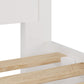 Grace Four Drawer Queen-size Platform Storage Bed in Snowfall White