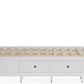 Grace Four Drawer Full-size Platform Storage Bed in Snowfall White