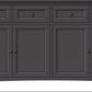 Grace Sideboard - Raven