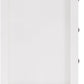 Grace Three Drawer Nightstand in Snowfall White
