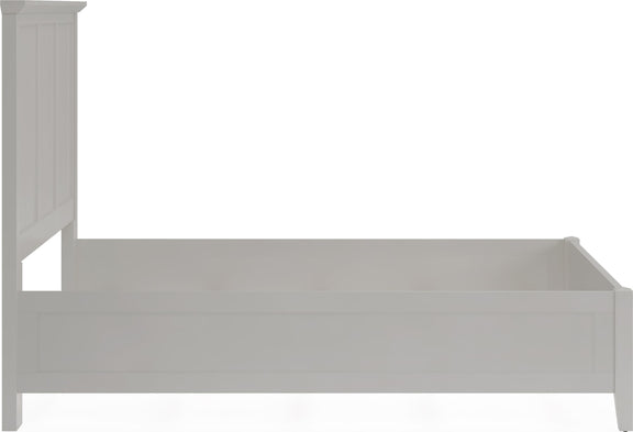 Grace Three Panel Bed in Elephant Grey