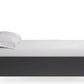 Grace King-size Three Panel Bed in Raven Black