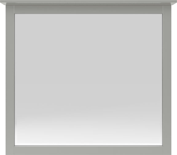 Grace Wall or Dresser Mirror in Elephant Grey