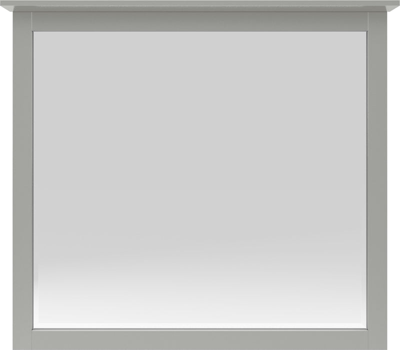 Grace Wall or Dresser Mirror in Elephant Grey