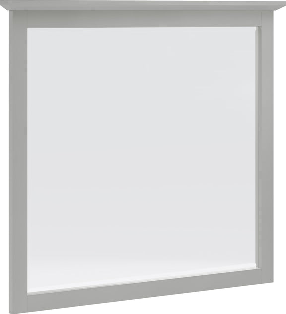 Grace Wall or Dresser Mirror in Elephant Grey