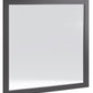 Grace Wall or Dresser Mirror in Raven Black