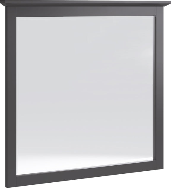 Grace Wall or Dresser Mirror in Raven Black
