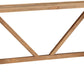 Harby Reclaimed Wood Console Table in Rustic Tawny