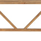 Harby Reclaimed Wood Console Table in Rustic Tawny