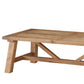 Harby Reclaimed Wood Rectangular Coffee Table in Rustic Tawny