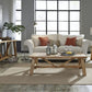 Harby Reclaimed Wood Square Side Table in Rustic Tawny