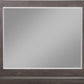 Heath Beveled Glass Mirror in Basalt Grey