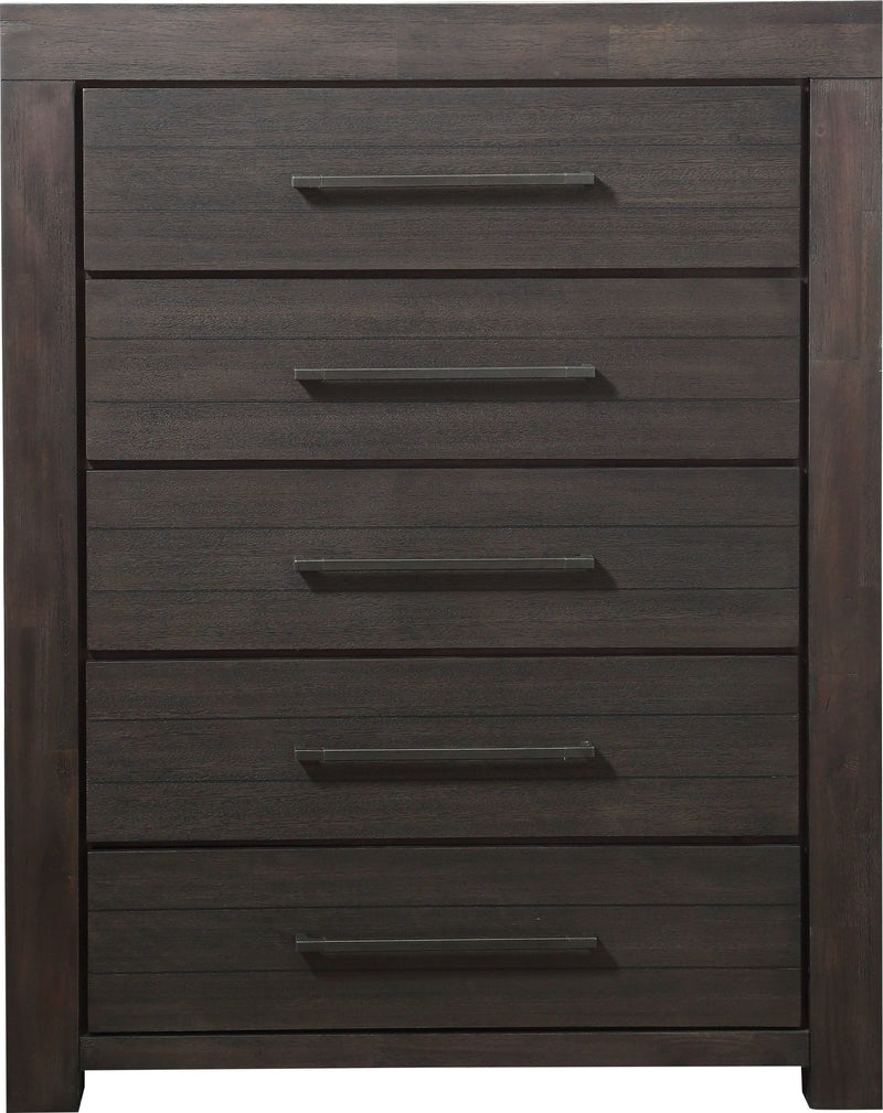 Heath Five Drawer Chest in Basalt Grey (2024)
