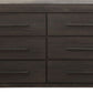 Heath Six Drawer Dresser in Basalt Grey (2024)