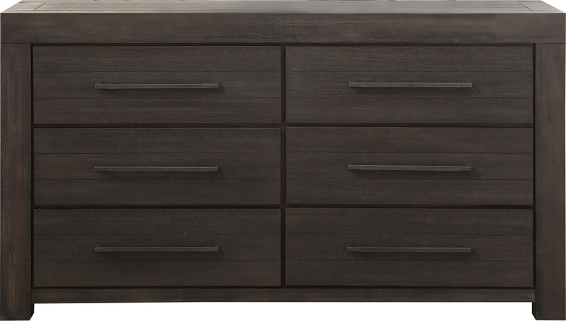 Heath Six Drawer Dresser in Basalt Grey (2024)