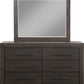 Heath Six Drawer Dresser in Basalt Grey (2024)