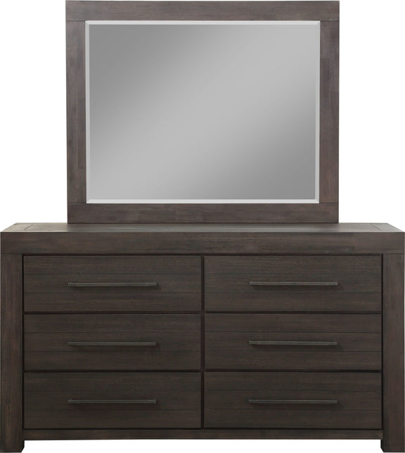 Heath Six Drawer Dresser in Basalt Grey (2024)