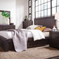 Heath California King-Size Two Drawer Storage Bed in Basalt Grey